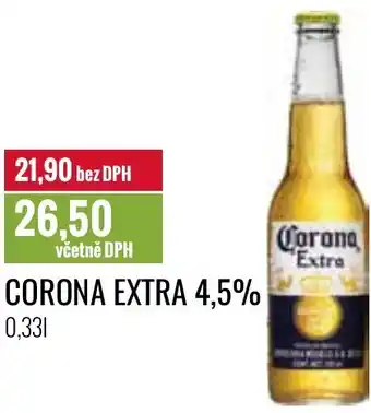 Ratio CORONA EXTRA 4,5% 0.33L nabídka