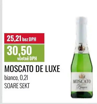 Ratio MOSCATO DE LUXE bianco, 0,2L nabídka