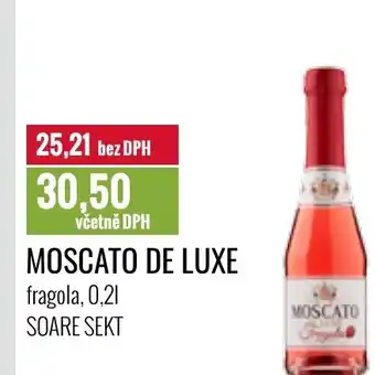 Ratio MOSCATO DE LUXE fragola, 0,2L nabídka