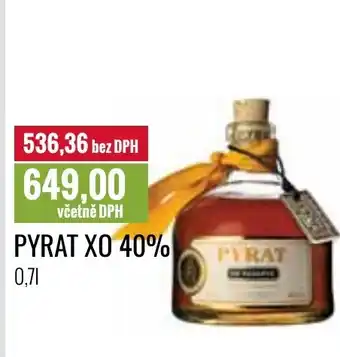 Ratio PYRAT XO 40% 0.7L nabídka