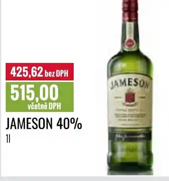 Ratio JAMESON 40% 1L nabídka