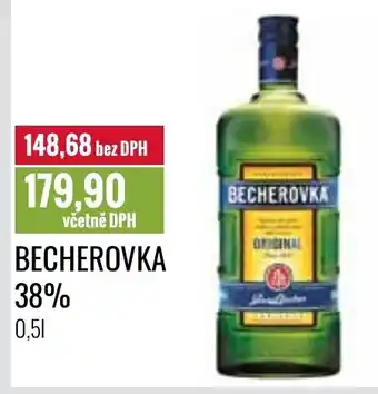 Ratio BECHEROVKA 38% 0.5L nabídka