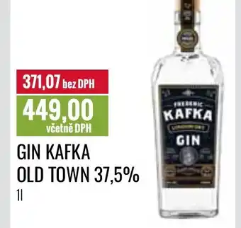 Ratio GIN KAFKA OLD TOWN 37,5% 1L nabídka