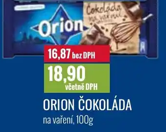 Ratio ORION ČOKOLÁDA nabídka