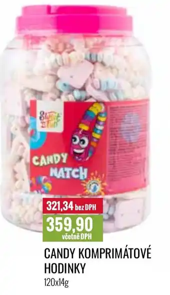 Ratio CANDY KOMPRIMÁTOVÉ HODINKY nabídka