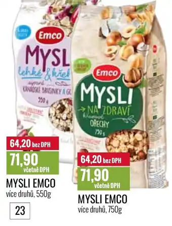 Ratio MYSLI EMCO nabídka