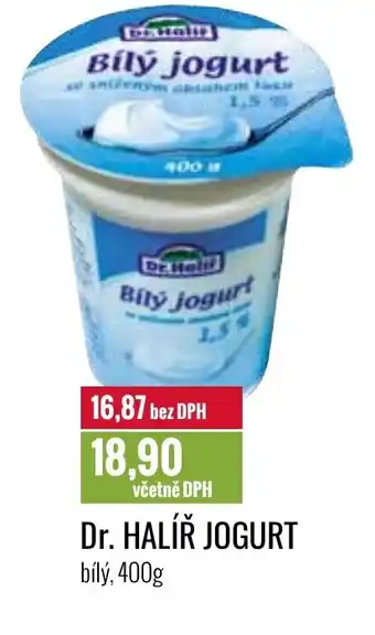 Ratio Dr. HALÍŘ JOGURT nabídka