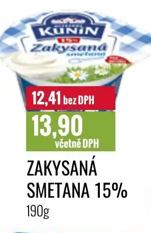 Ratio ZAKYSANÁ SMETANA 15% nabídka