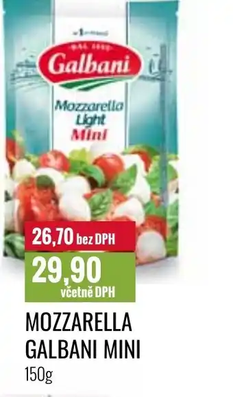 Ratio MOZZARELLA GALBANI MINI nabídka