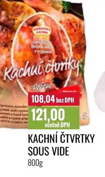 Ratio KACHNÍ ČTVRTKY SOUS VIDE nabídka