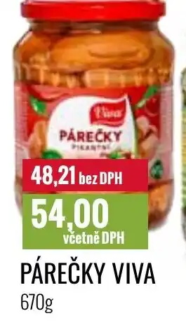 Ratio PÁREČKY VIVA nabídka