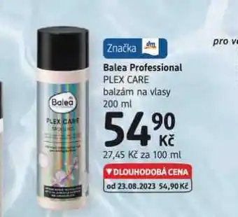 dm drogerie Balea professional balzám nabídka