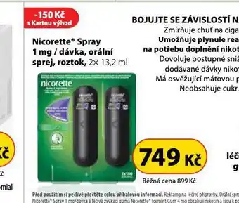 Dr. Max Nicorette spray nabídka