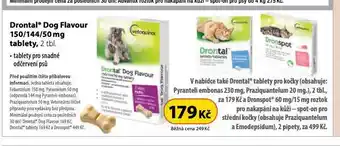 Dr. Max Drontal dog flavour tablety nabídka