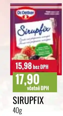 Ratio SIRUPFIX 40g nabídka