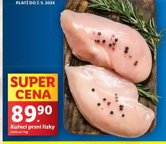 Lidl Kuřecí prsní řízky nabídka