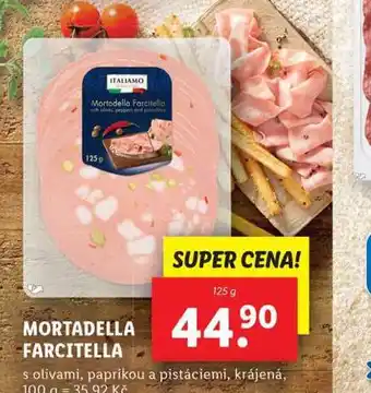 Lidl Mortadella farcitella nabídka