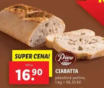 Lidl Ciabatta nabídka