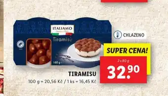 Lidl Tiramisu nabídka