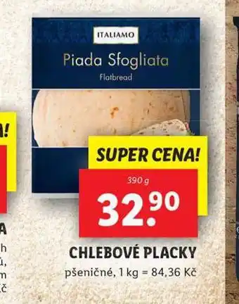 Lidl Chlebové placky nabídka