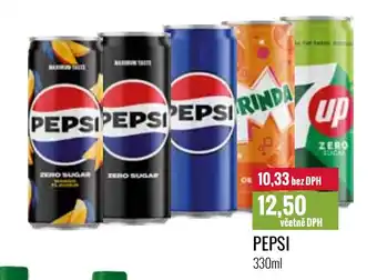 Ratio PEPSI 330ml nabídka