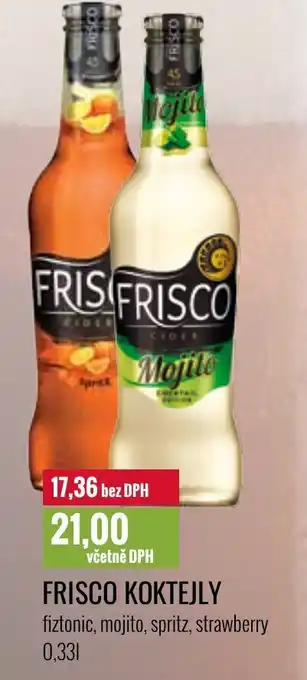 Ratio FRISCO KOKTEJLY 0.33L nabídka