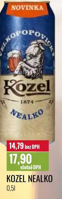 Ratio KOZEL NEALKO 0.5L nabídka