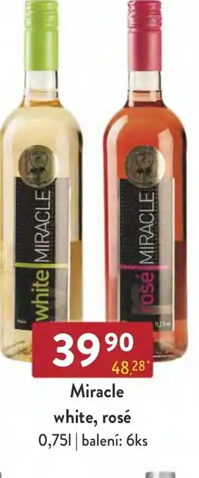 Qanto Miracle white, rosé 0.75L nabídka