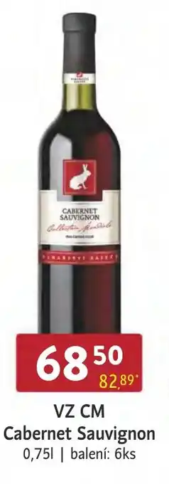 Qanto VZ CM Cabernet Sauvignon 0.75L nabídka