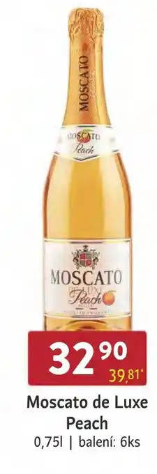 Qanto Moscato de Luxe Peach 0,75L nabídka