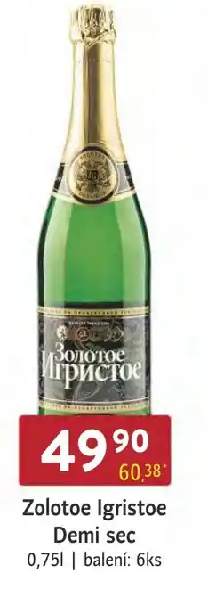 Qanto Zolotoe Igristoe Demi sec 0.75L nabídka