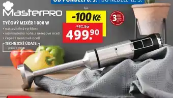 Lidl Tyčový mixér nabídka