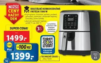 Lidl Horkovzdušná fritéza nabídka