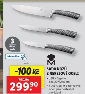 Lidl Sada nožů nabídka