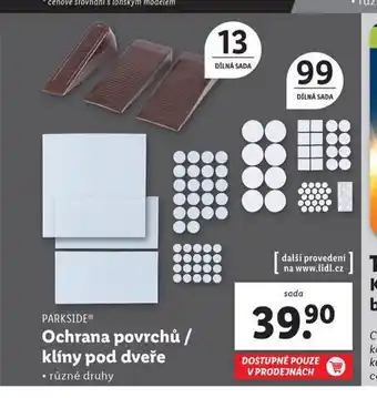 Lidl Klíny pod dveře nabídka