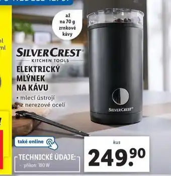 Lidl Elektrický mlýnek na kávu nabídka