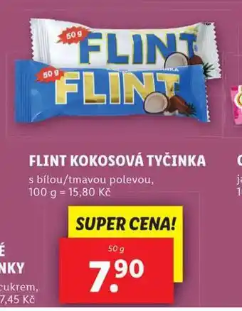 Lidl Flint kokosová tyčinka nabídka