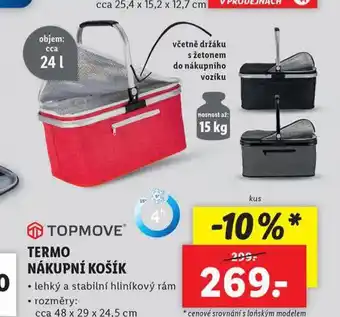 Lidl Termo nákupní košík nabídka
