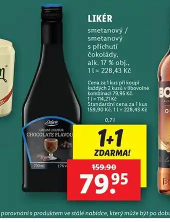 Lidl Likér nabídka
