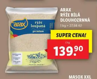 Lidl Arax rýže nabídka