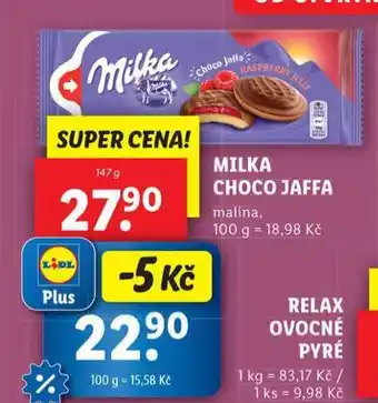 Lidl Milka choco jaffa nabídka