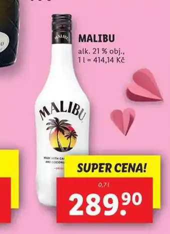 Lidl Malibu nabídka