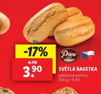 Lidl Světlá bagetka nabídka