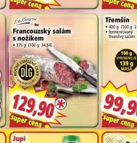 Norma Francouzský salám s nožíkem nabídka
