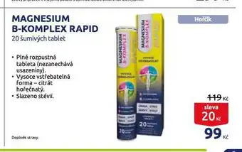 Benu Magnesium b-komplex nabídka