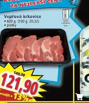 Norma Vepřová krkovice plátky nabídka