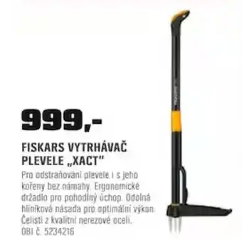 OBI FISKARS VYTRHÁVAČ PLEVELE „XACT" nabídka