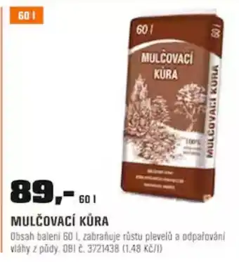 OBI MULČOVACÍ KŮRA nabídka