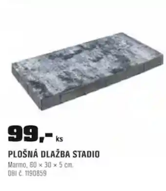 OBI PLOŠNÁ DLAŽBA STADIO nabídka