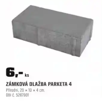 OBI ZÁMKOVÁ DLAŽBA PARKETA 4 nabídka